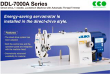 JUKI DDL-7000A ONE NEED LOCKTITCH SEWING MACHINE